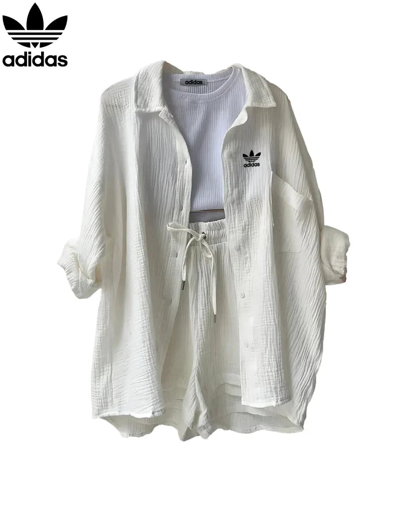 Flaira - Ensemble 2 pièces (Chemise & Short) Oversize