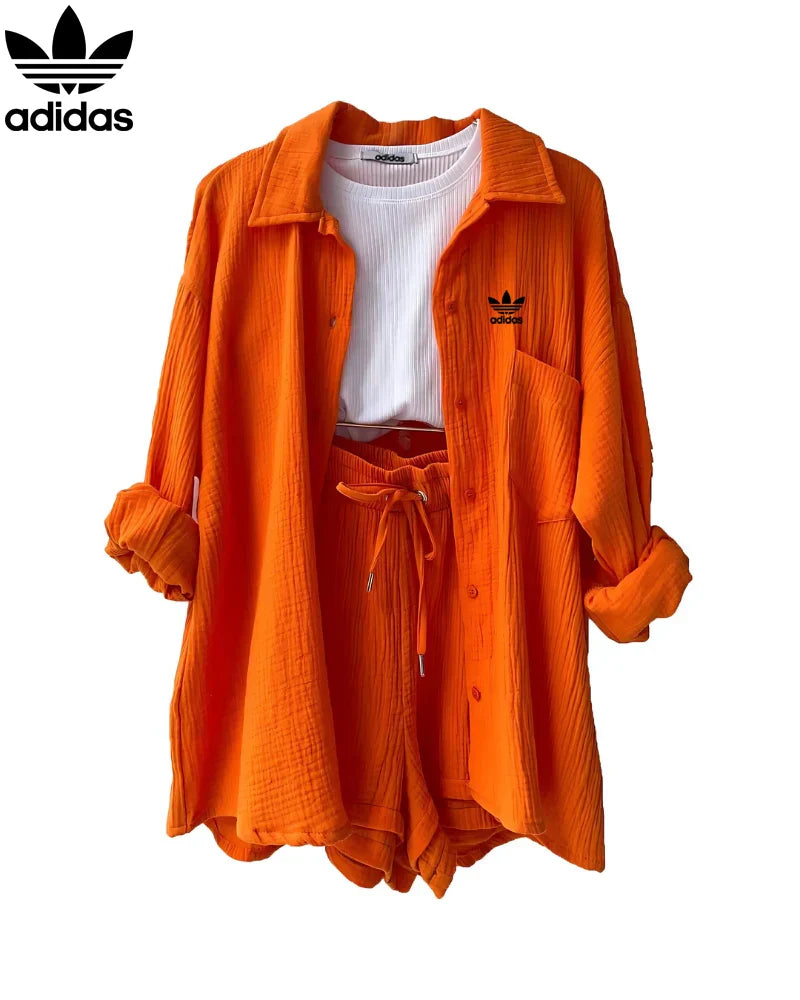 Flaira - Ensemble 2 pièces (Chemise & Short) Oversize