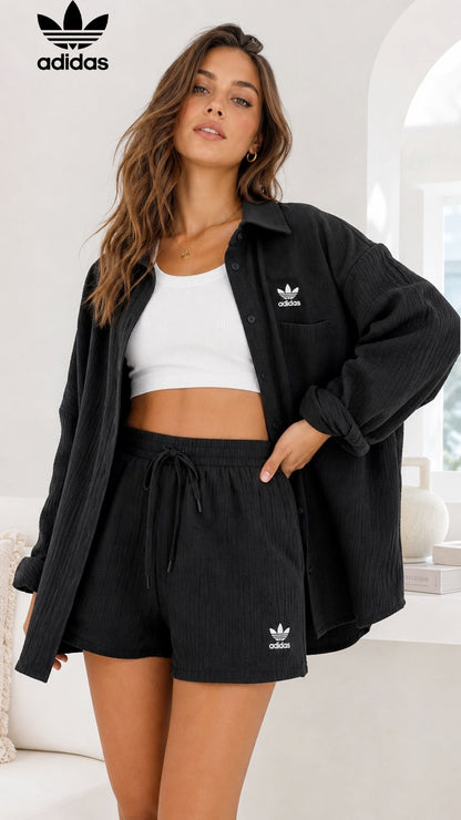 Flaira - Ensemble 2 pièces (Chemise & Short) Oversize