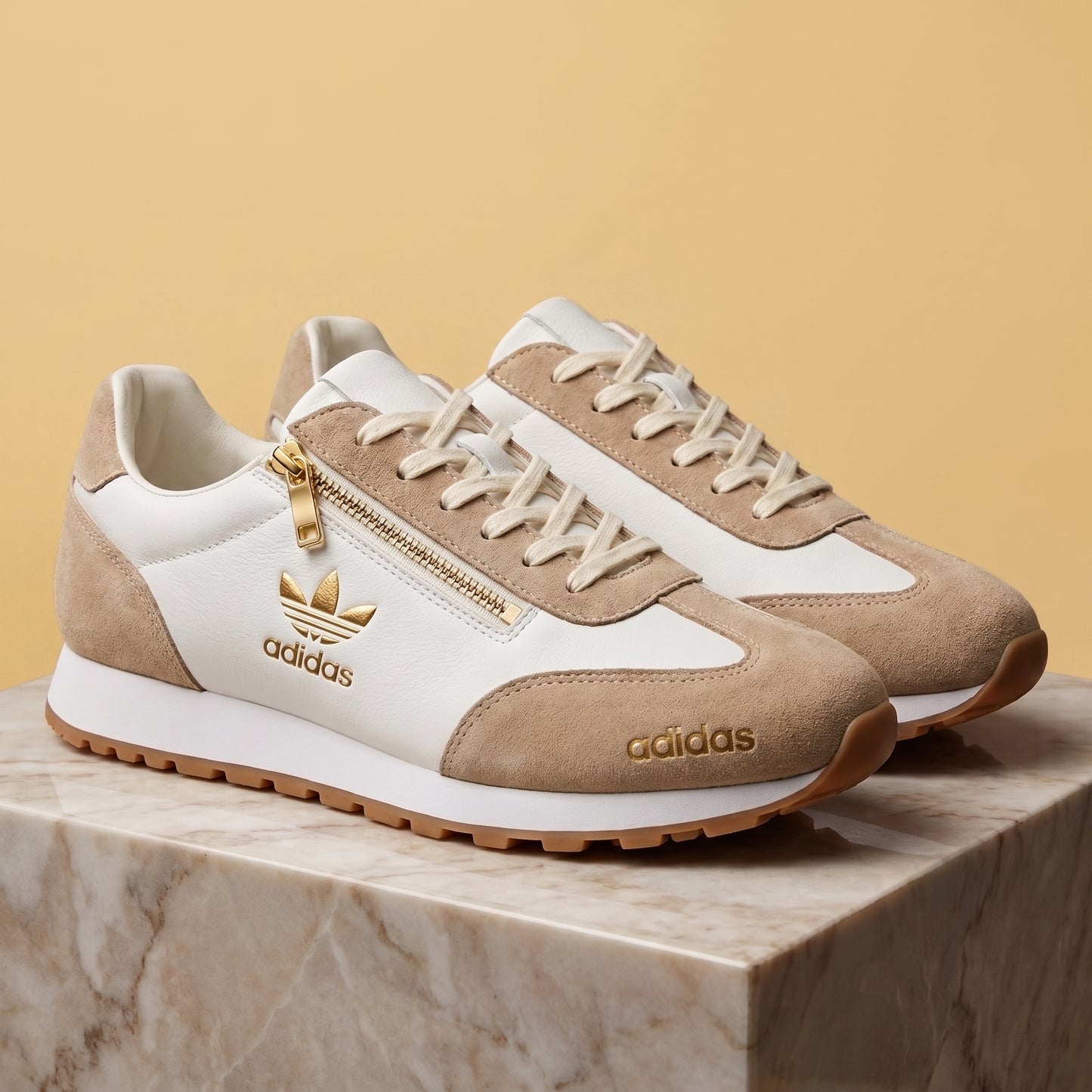 AD – RetroLite Casual Sneakers gold